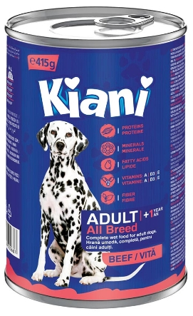 KIANI Adult All Breed cu VITĂ (+1an)